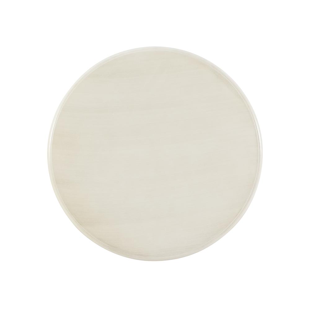 Adeline Round Accent Table Cream