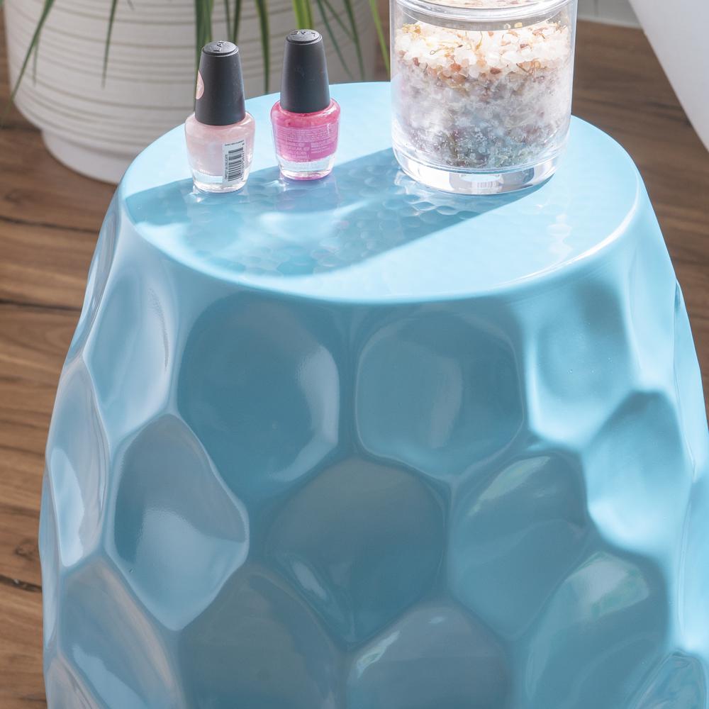 Soleil Side Table Teal