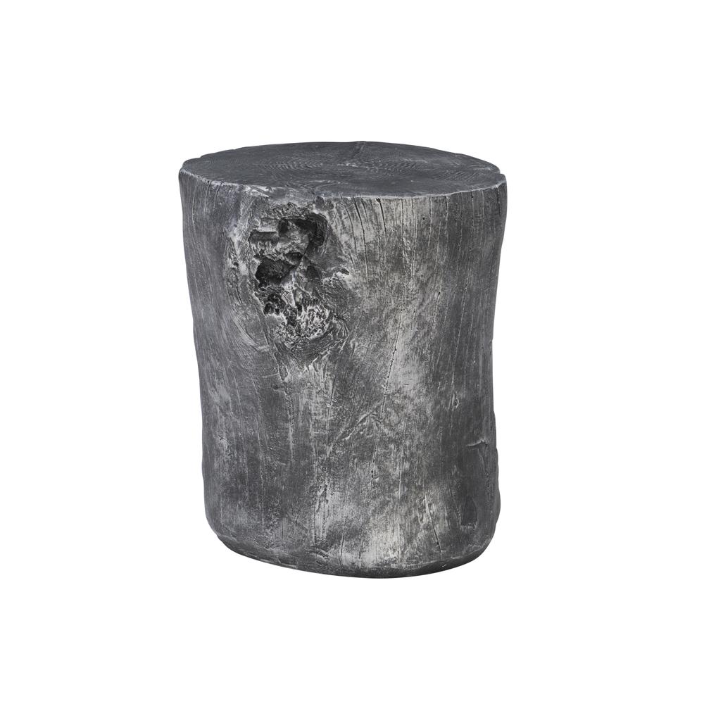 Hunter End table Stool, Silver