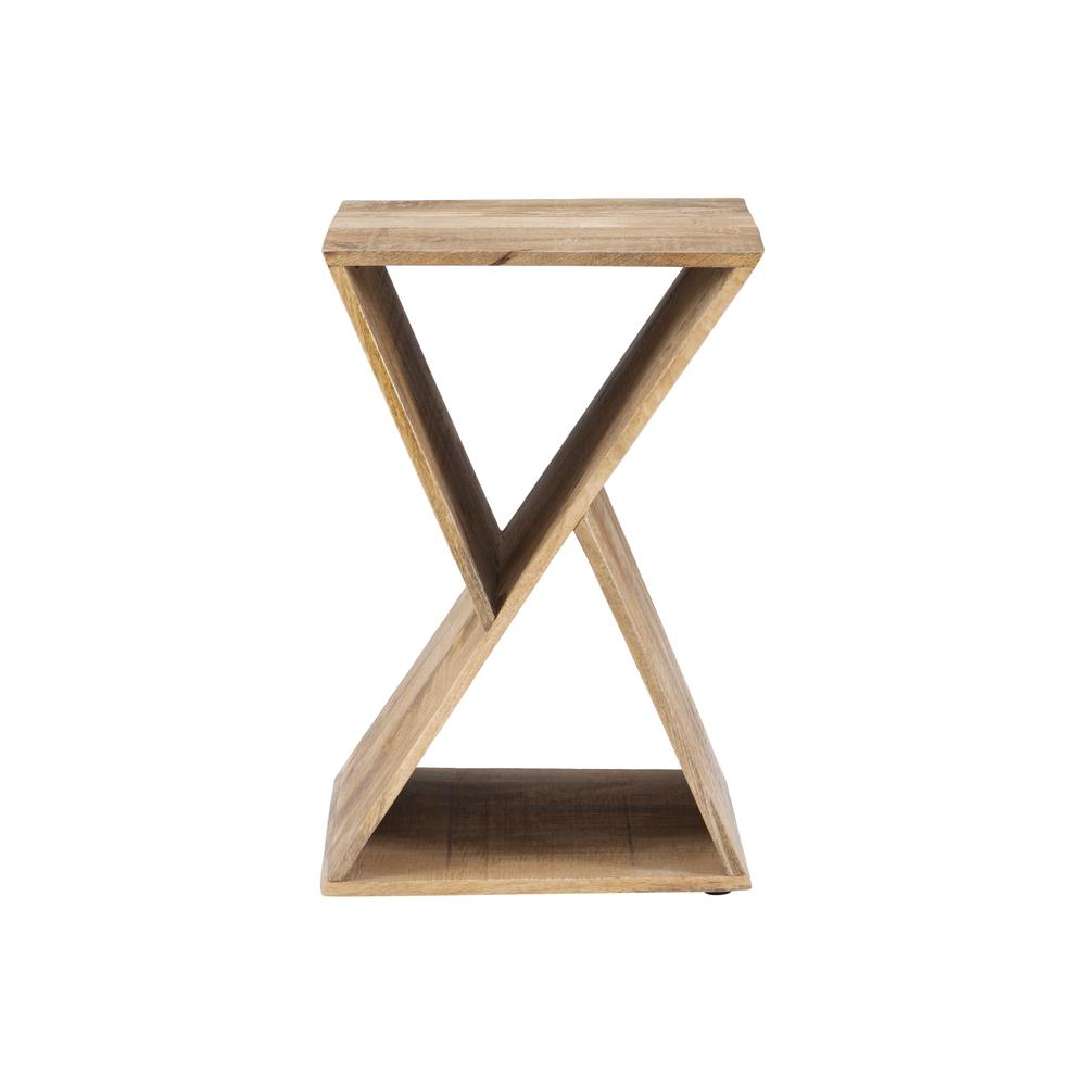 Trevor Triangle Side Table Natural