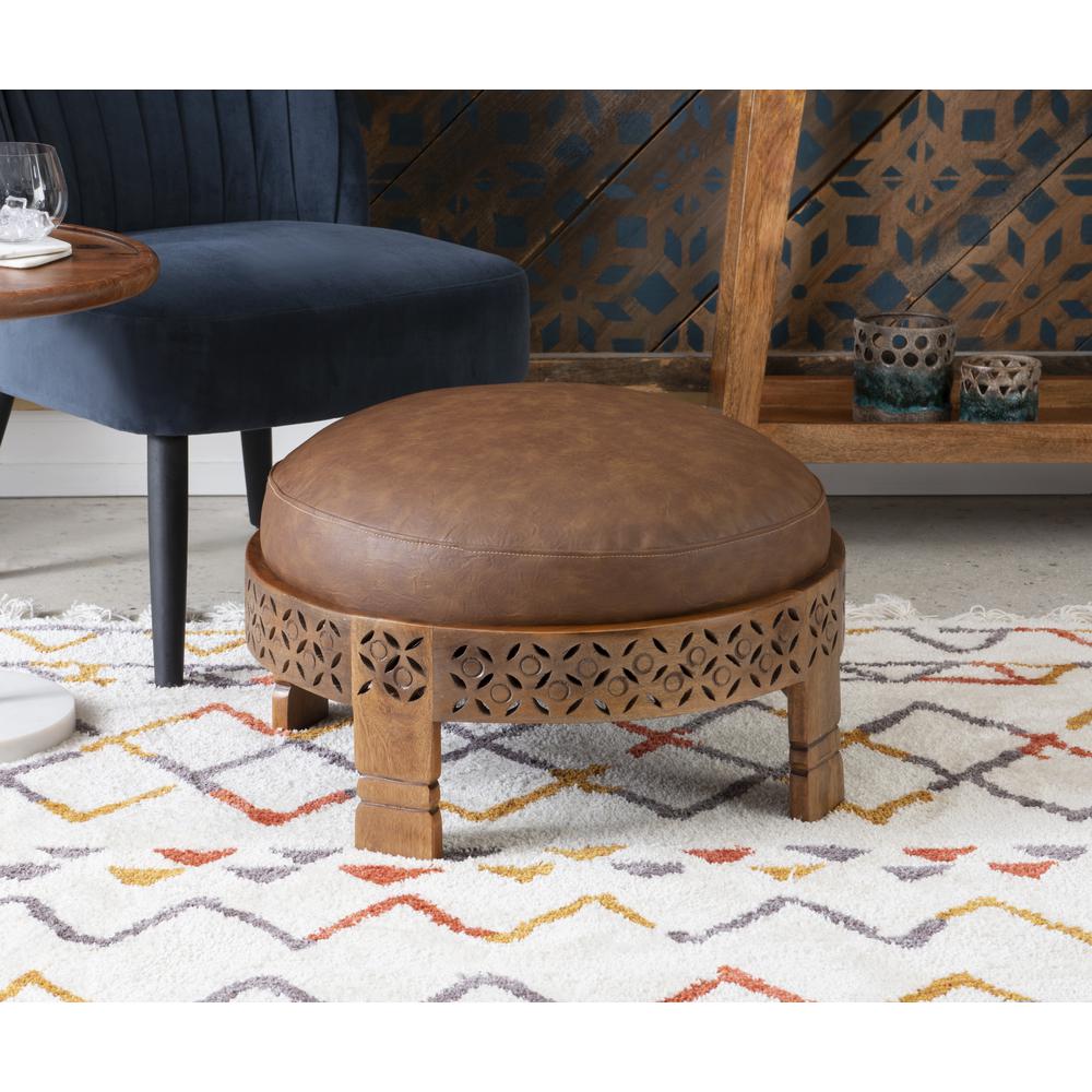 Taini Ottoman Brown