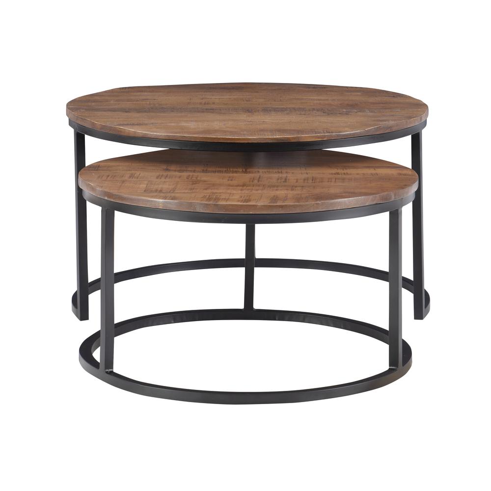 Weston Nesting Coffee Tables Brown
