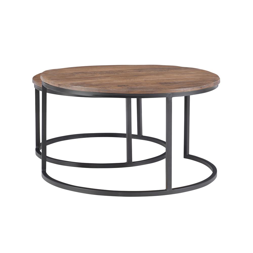 Weston Nesting Coffee Tables Brown
