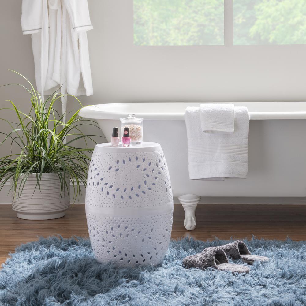 Safiya Side Table Bright White