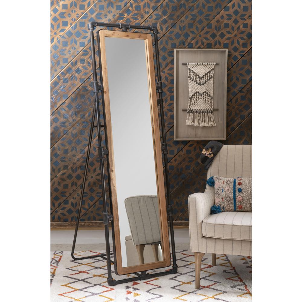 Metcalf Pipe Cheval Mirror