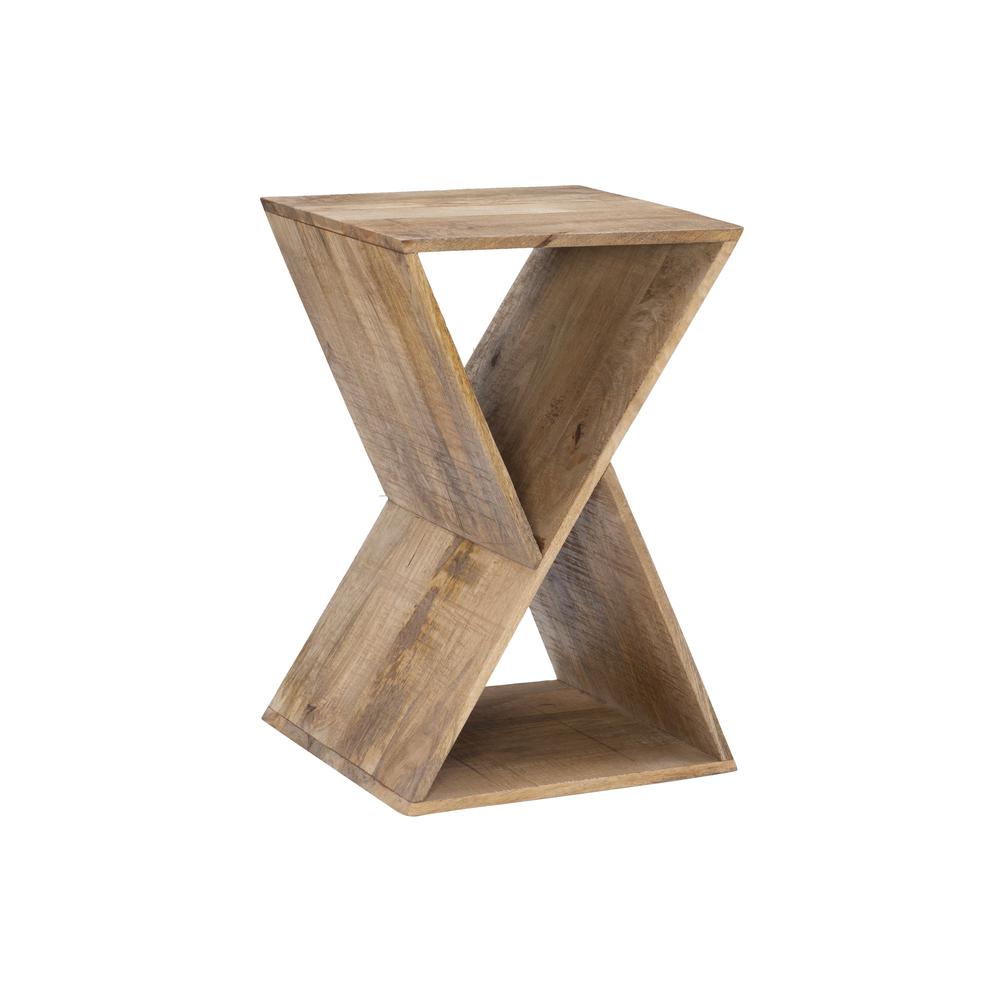 Trevor Triangle Side Table Natural