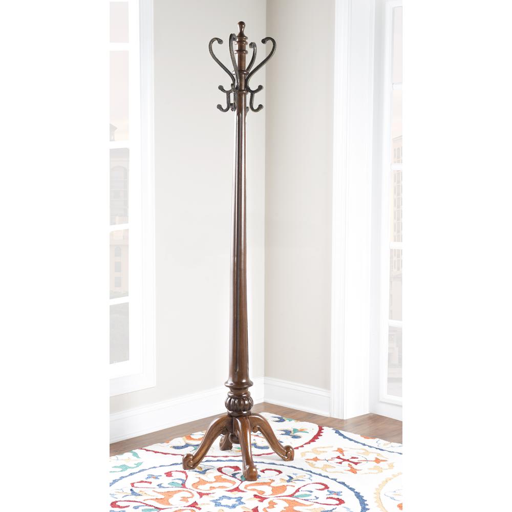 Barrier Reef "Warm Nut Brown" Coat Rack
