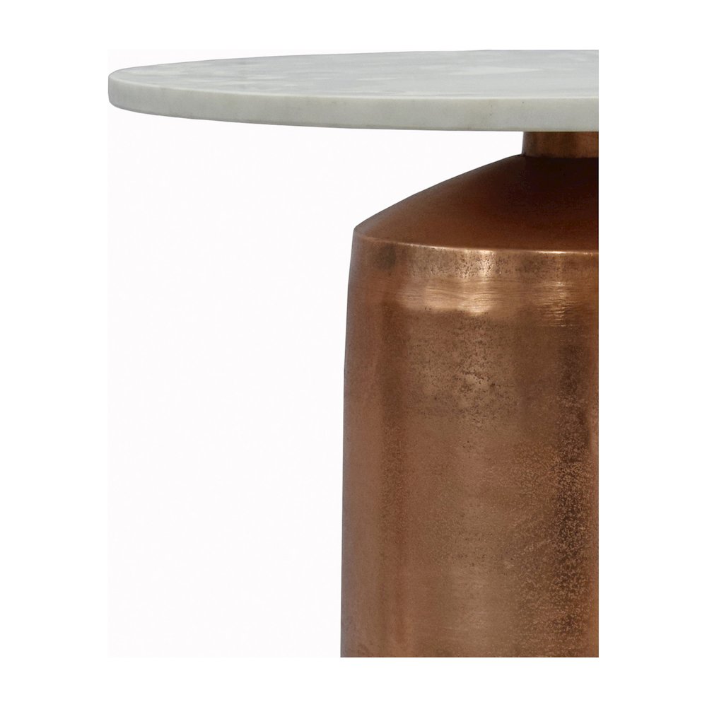 Jackie Large Accent Table White