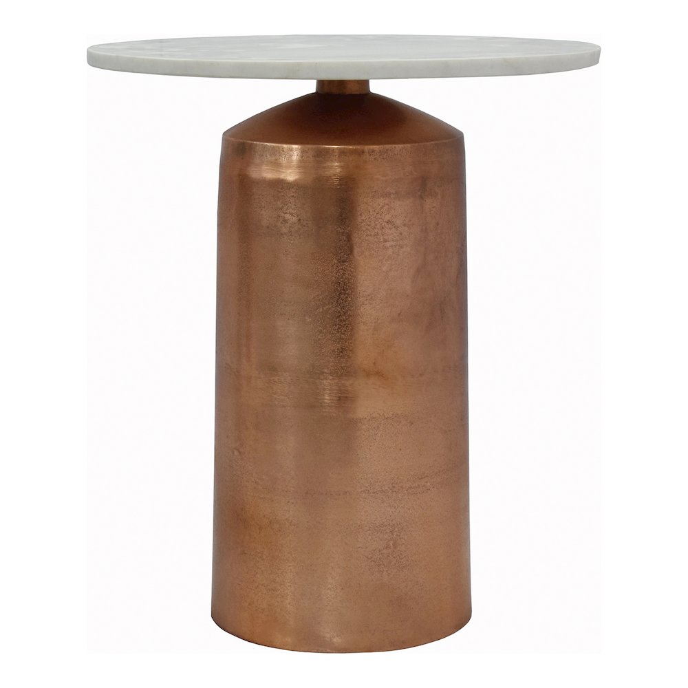Jackie Large Accent Table White