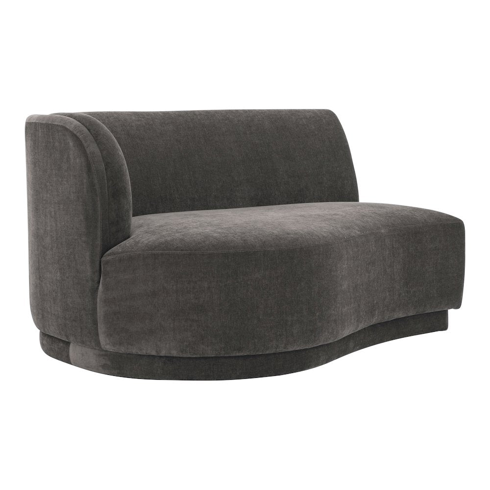 Yoon Chaise Left Umbra Grey