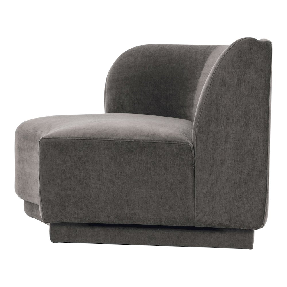 Yoon Chaise Left Umbra Grey