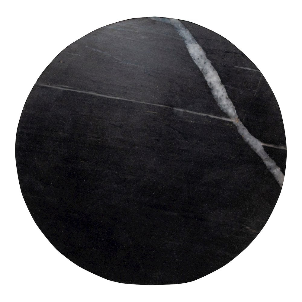Grace Accent Table Black Marble