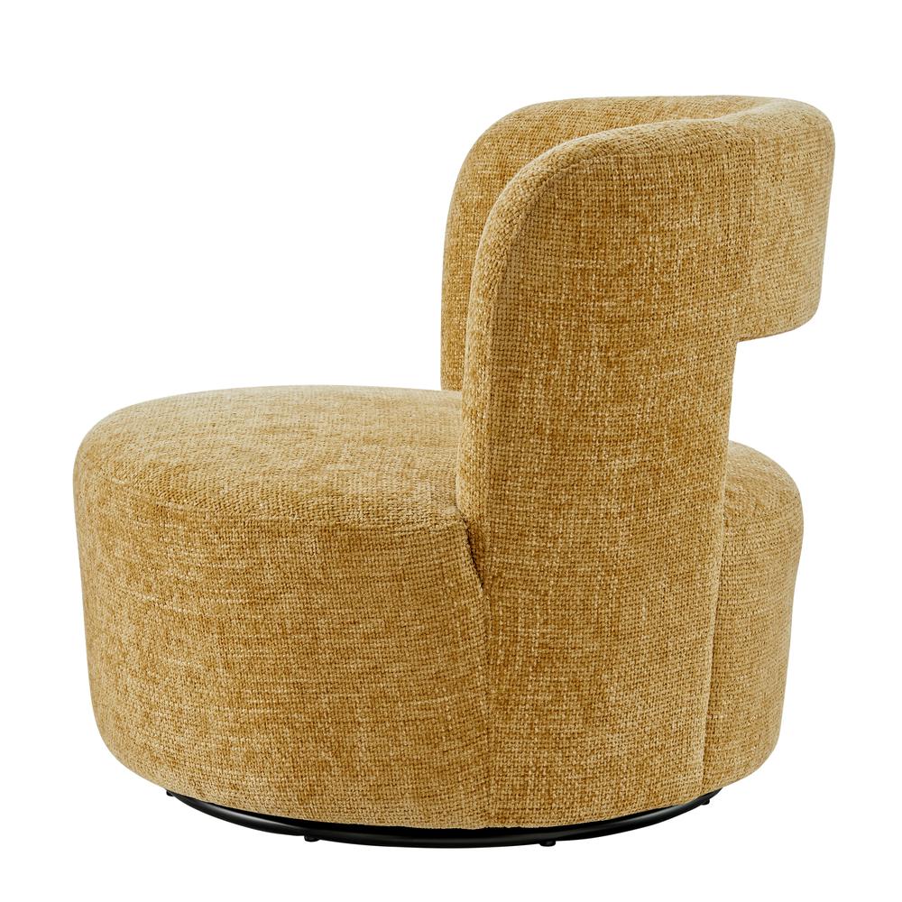 Jazzlyn Fabric Swivel Accent Chair