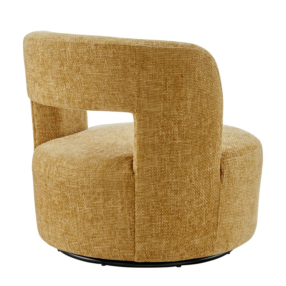 Jazzlyn Fabric Swivel Accent Chair