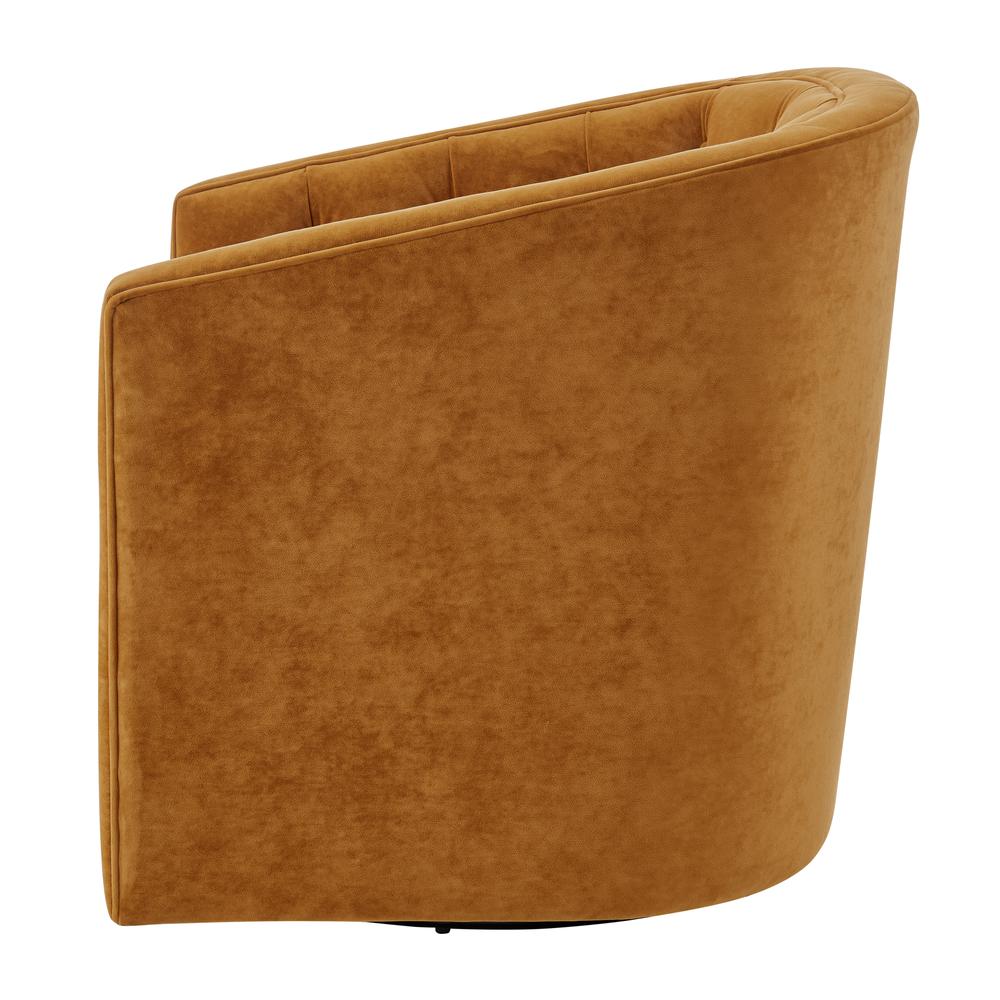 Walsh Velvet Swivel Accent Arm Chair