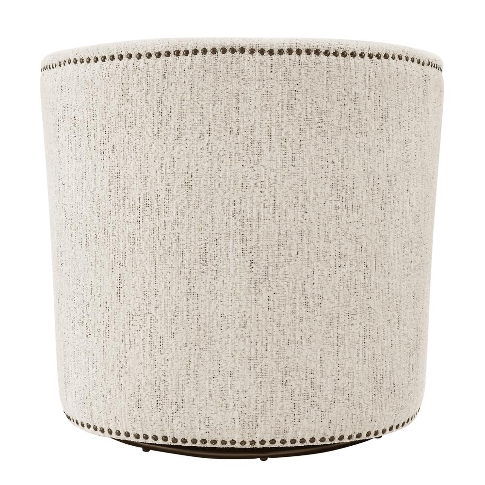 Ernest Fabric Swivel Accent Arm Chair