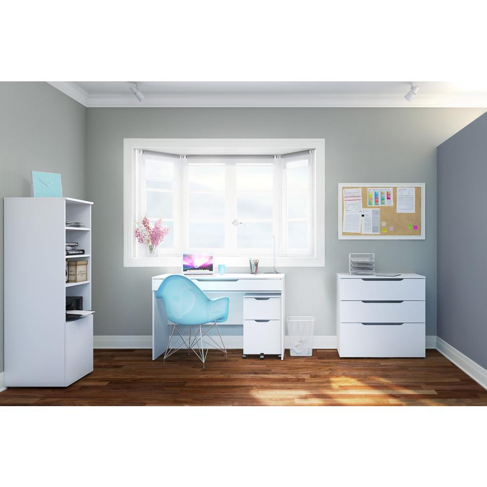 Multi-Purpose Storage Office Storage And Filling Cabinet, White