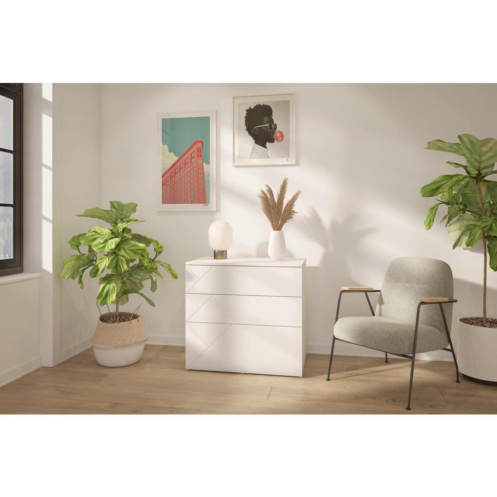 3-Drawer Multi-Purpose Storage Dresser Chest, Office Storage And Filling Cabinet
