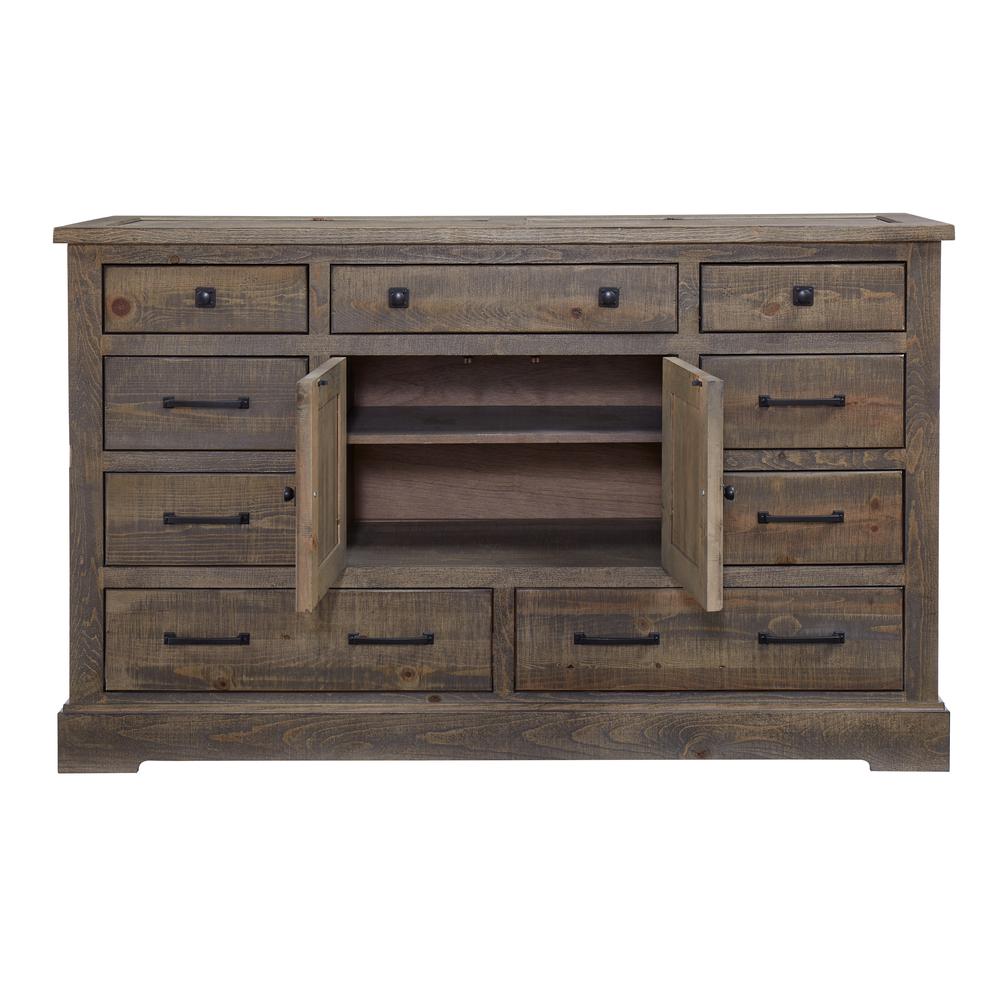 Door Dresser and Mirror