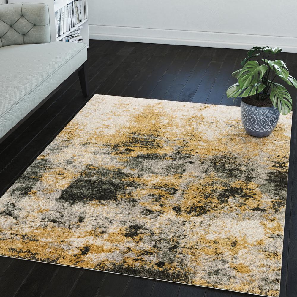 Grayson AGR34FO3X5 Silver, Area Rug