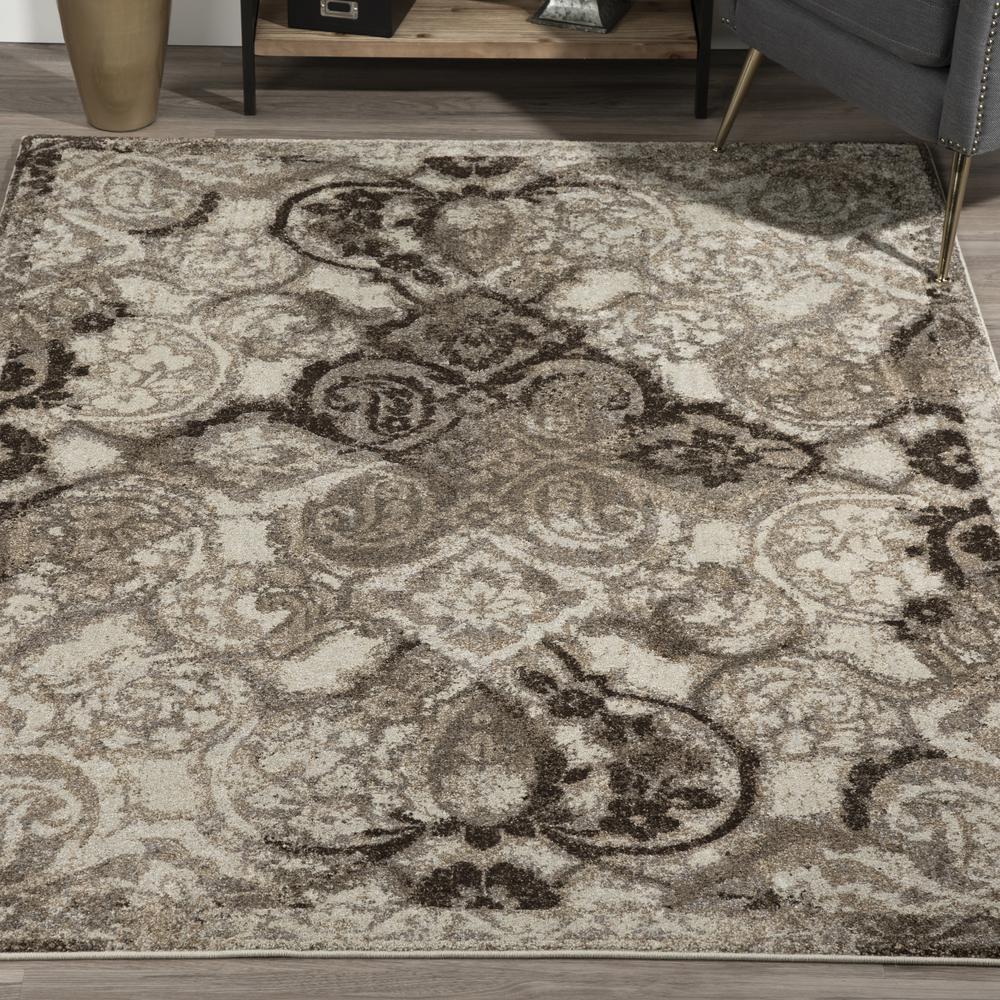 Wellington 31 Brown 3'3"X5'3", Area Rug