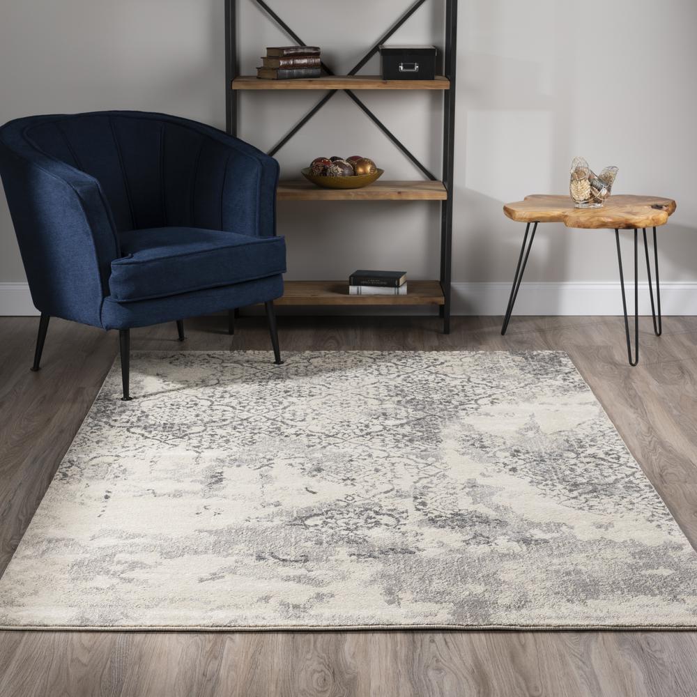 Sheffield 32 Grey 3'3"X5'1", Area Rug