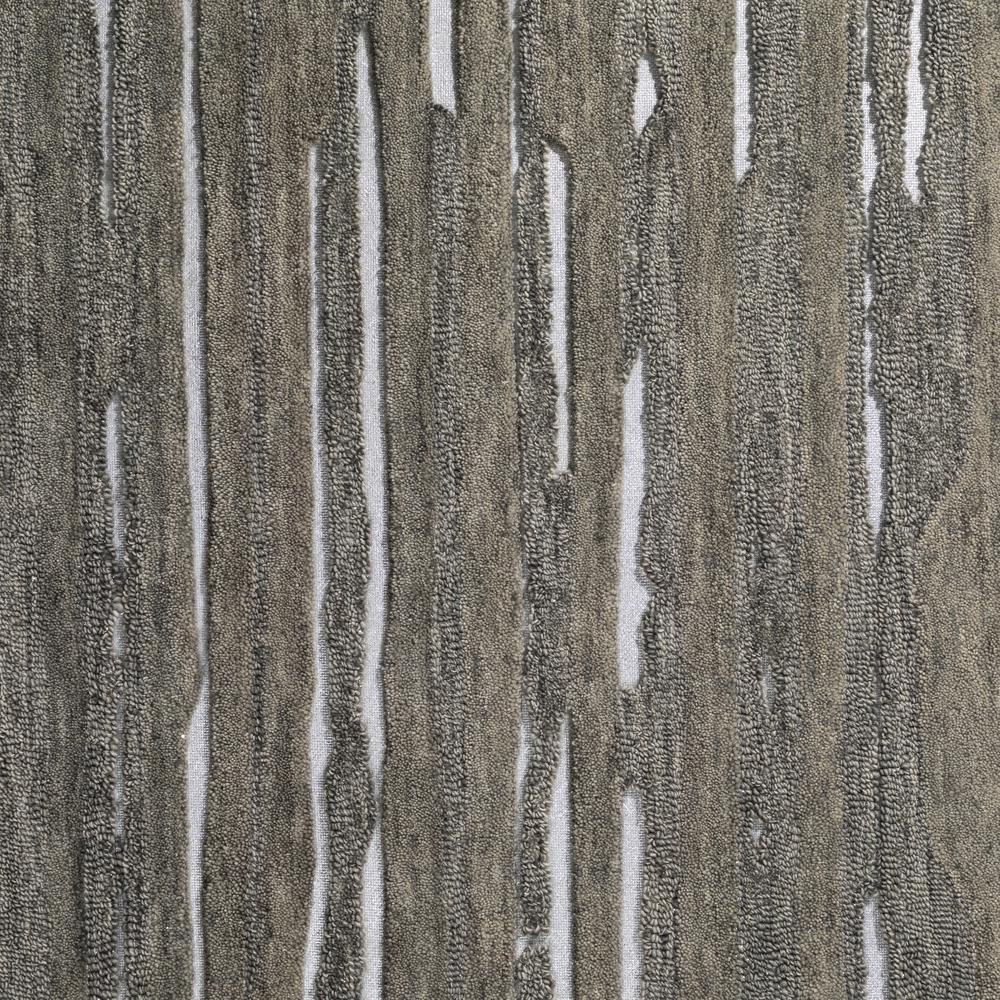 Addison Dazzle Modern Hand Spun Silver Wool and Metallic Area Rug