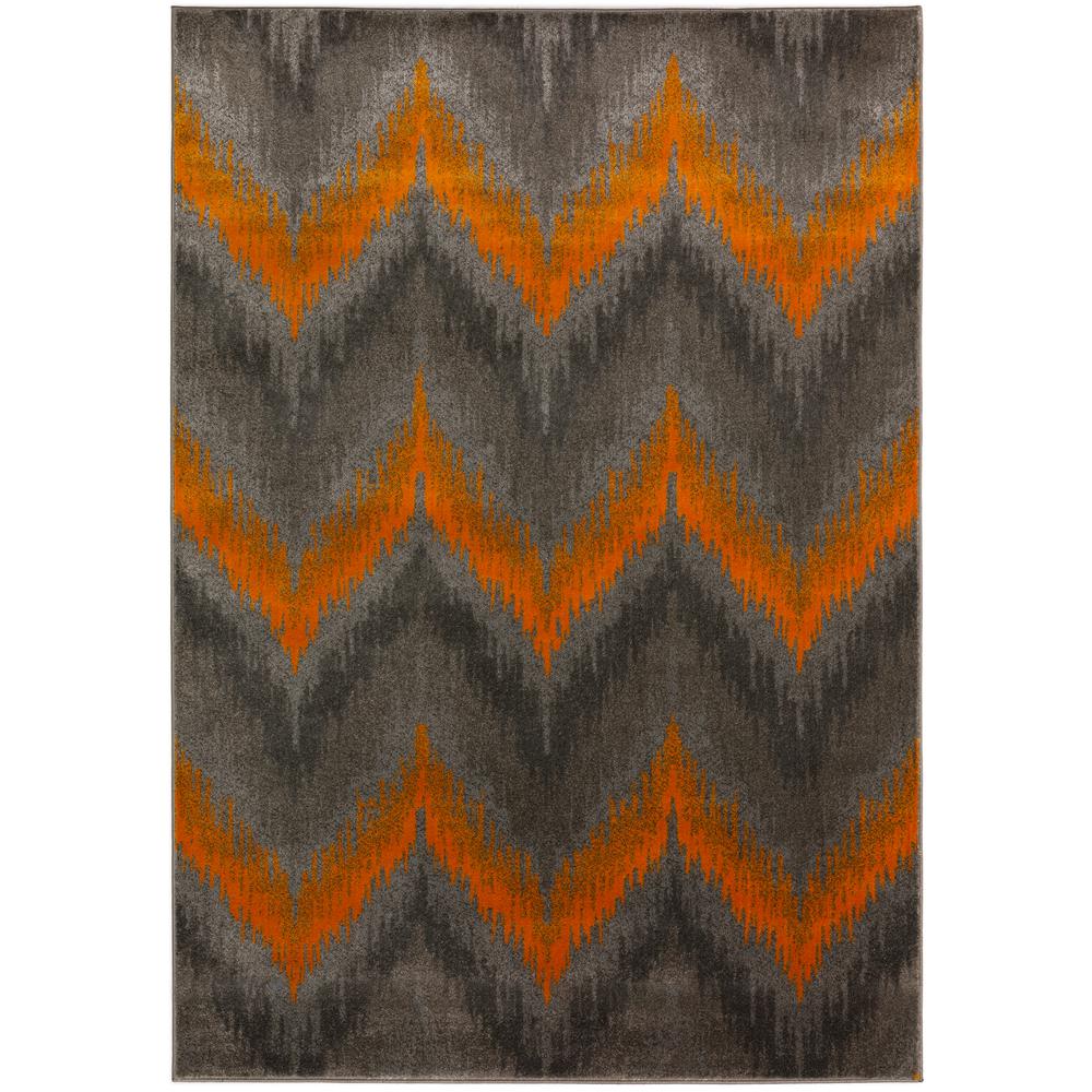 Bria 38 Orange 7'10"X10'7", Area Rug