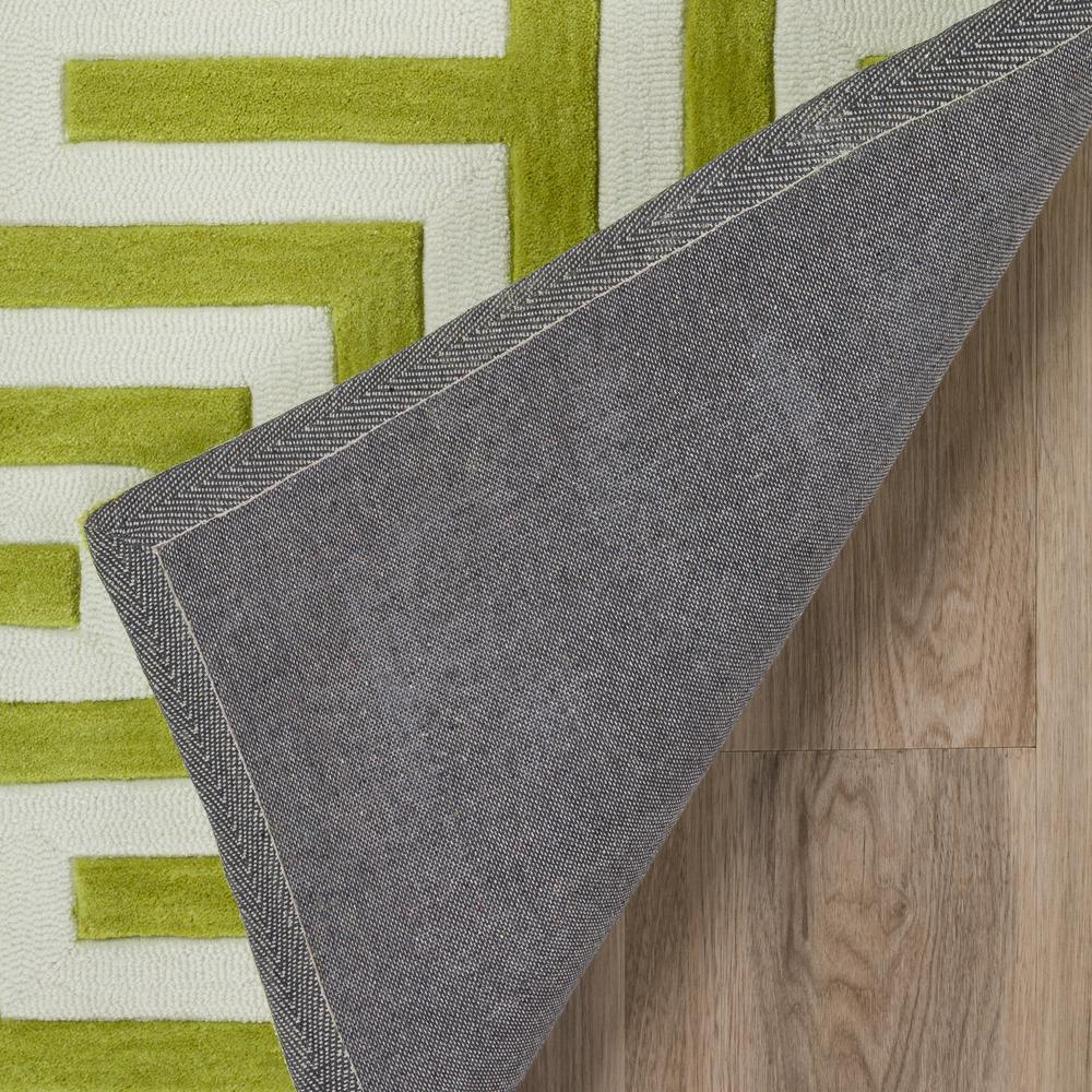 Optics 30 Green 3'6"X5'6", Area Rug