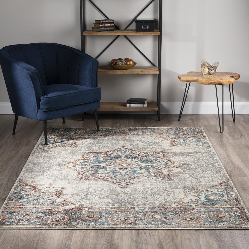 Sheffield 34 Multi 3'3"X5'1", Area Rug