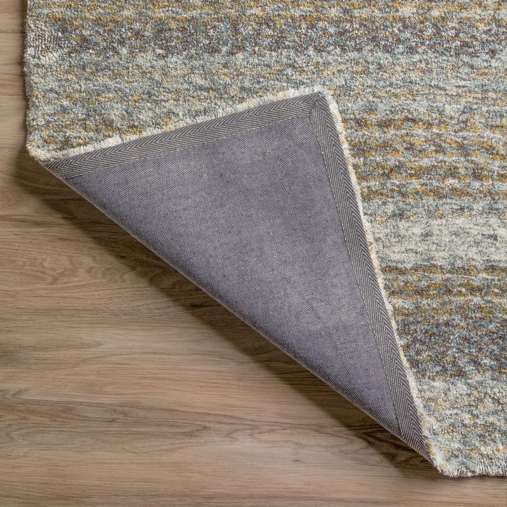 Addison Sanibel Striped Grey Shag 2' x 3' Accent Rug