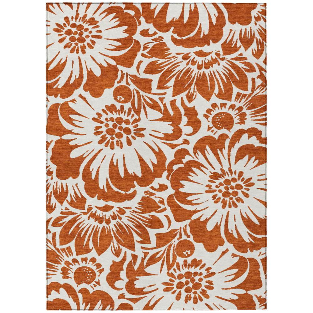Chantille ACN551 Orange 3' x 5' Rug