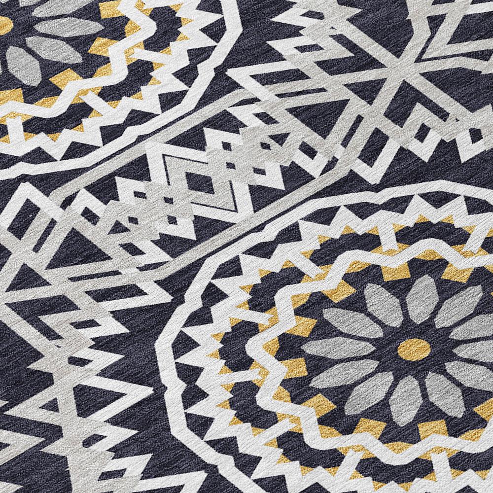 Chantille ACN619 Black 2'3" x 7'6" Rug