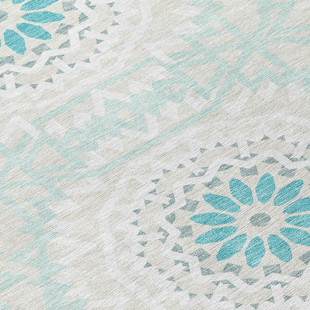 Chantille ACN619 Teal 2'3" x 7'6" Rug