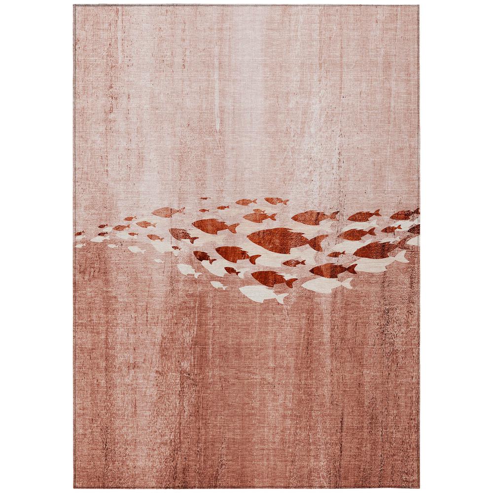 Chantille ACN627 Orange 3' x 5' Rug