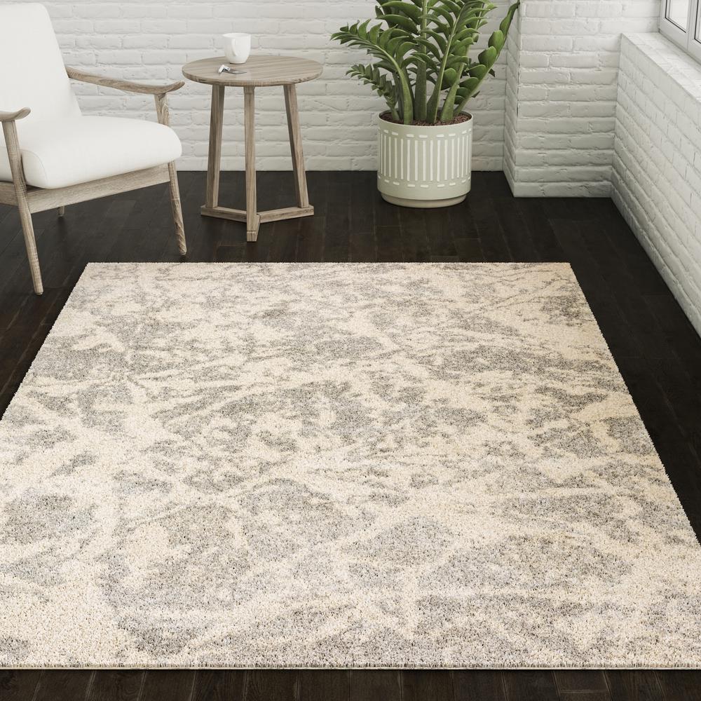 Barkley ABK31FO3X5 Ivory, Area Rug