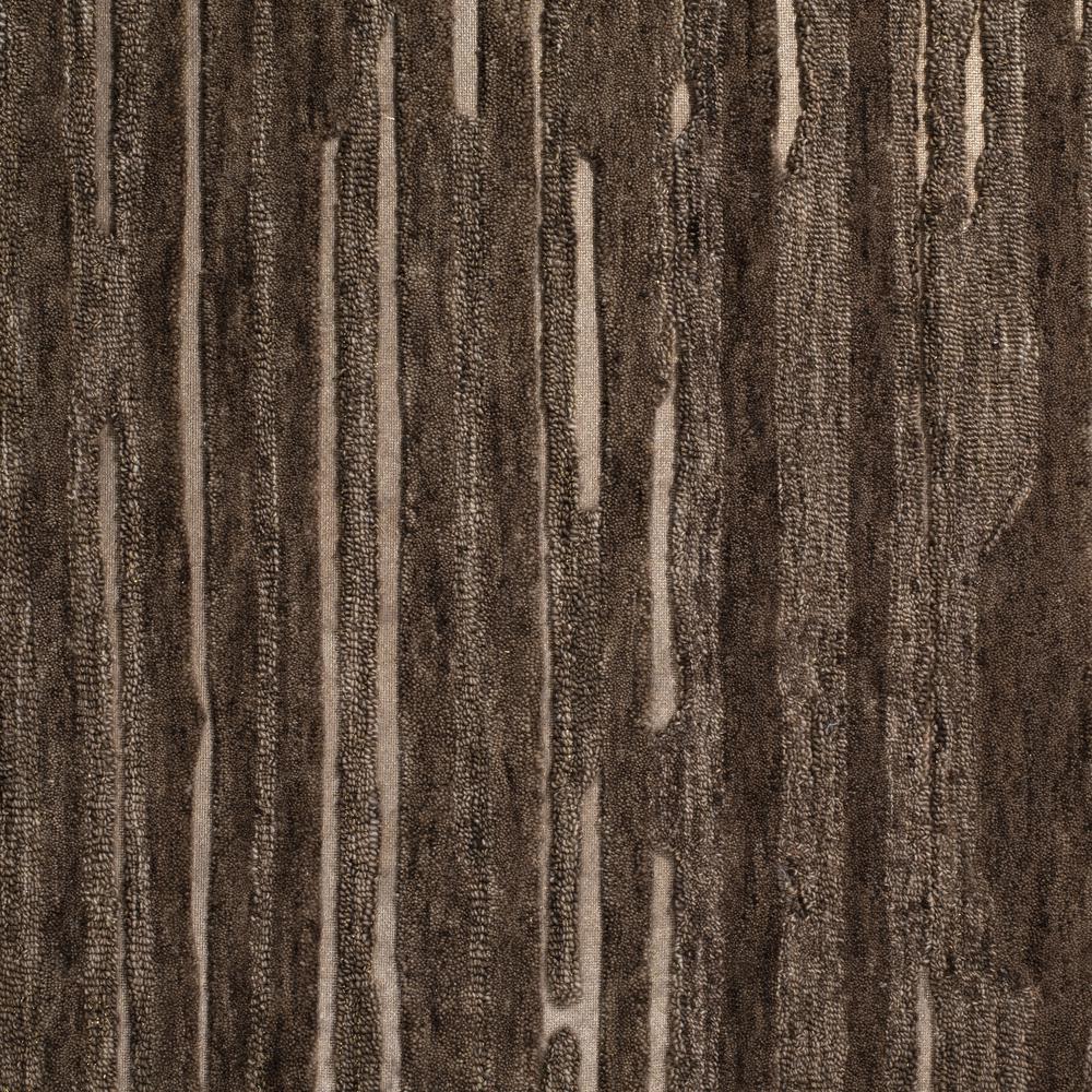 Addison Dazzle Modern Hand Spun Pecan Wool and Metallic Area Rug