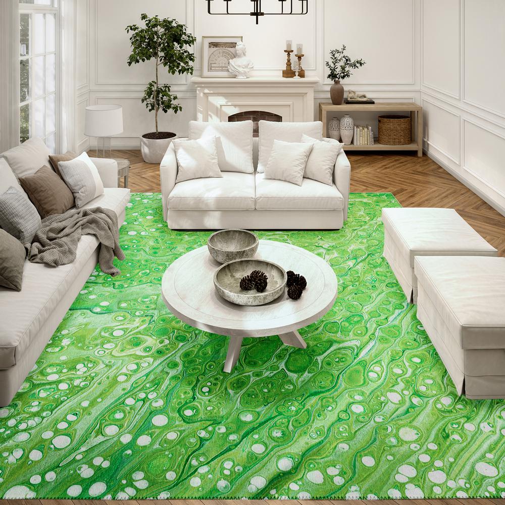 Karina Clover Modern Abstract 9' x 12' Area Rug Clover AKC35