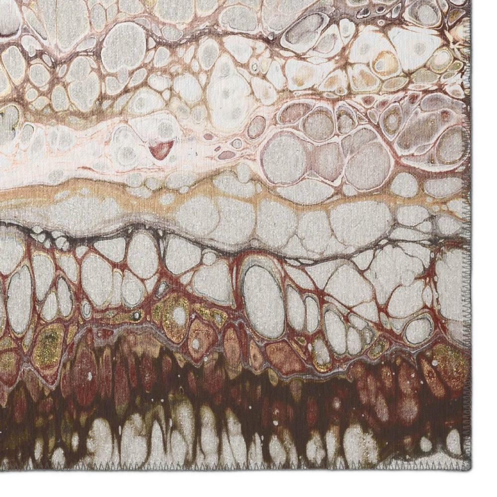 Karina Riverbed Modern Abstract 2'3" x 7'6" Runner Rug Riverbed AKC45