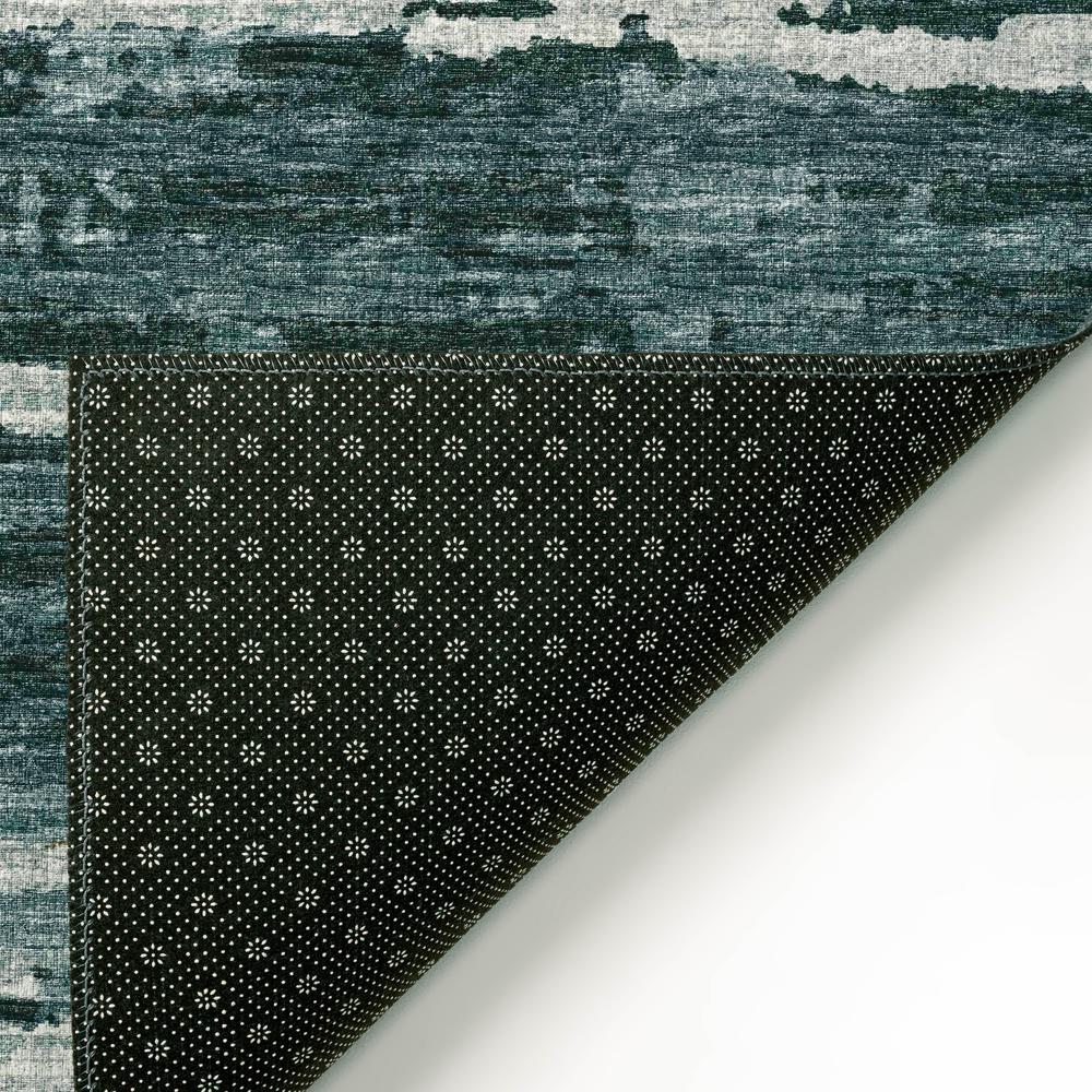 Bravado Shadow Contemporary Stripe 2'3" x 7'6" Runner Rug Shadow ABV34