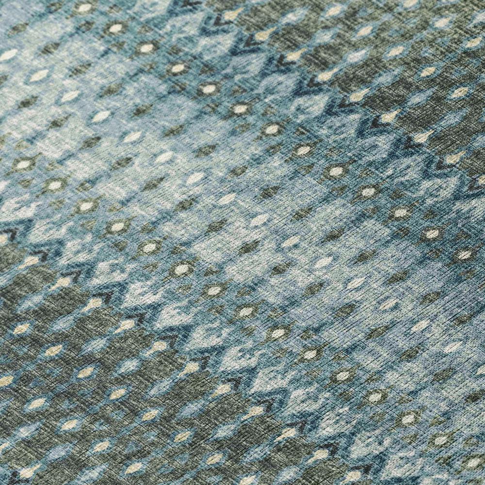 Bravado Moody Transitional Ikat 2'3" x 7'6" Runner Rug Moody ABV31