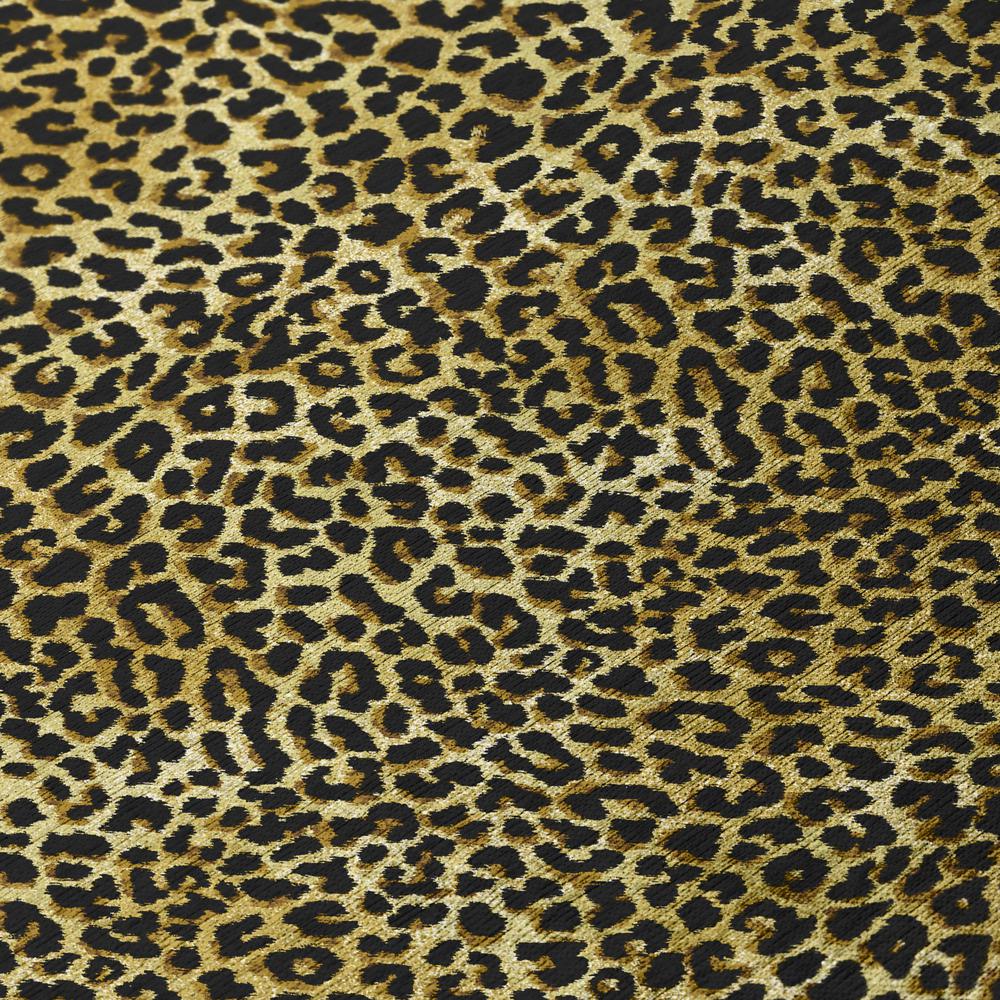 Safari Gilded Animal Animal Print 2'3" x 7'6" Runner Rug Gilded ASF32