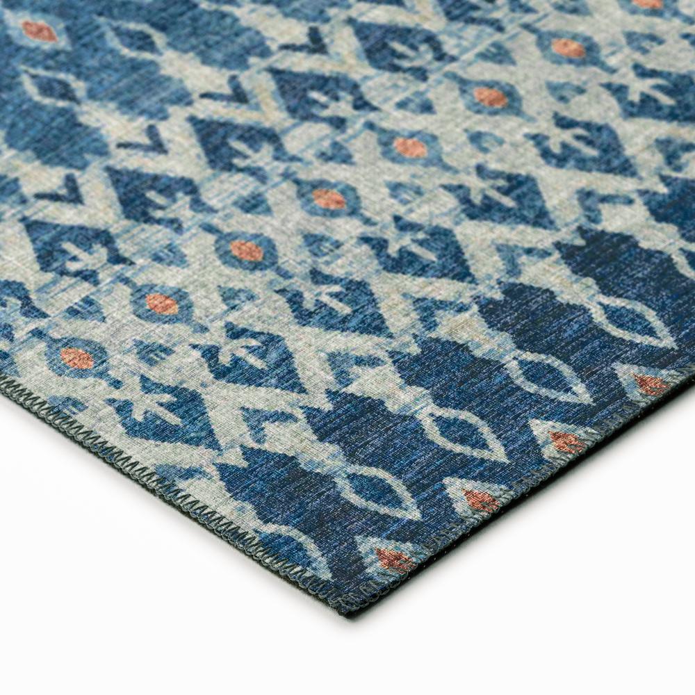 Bravado Seaglass Transitional Ikat 2'3" x 7'6" Runner Rug Seaglass ABV31
