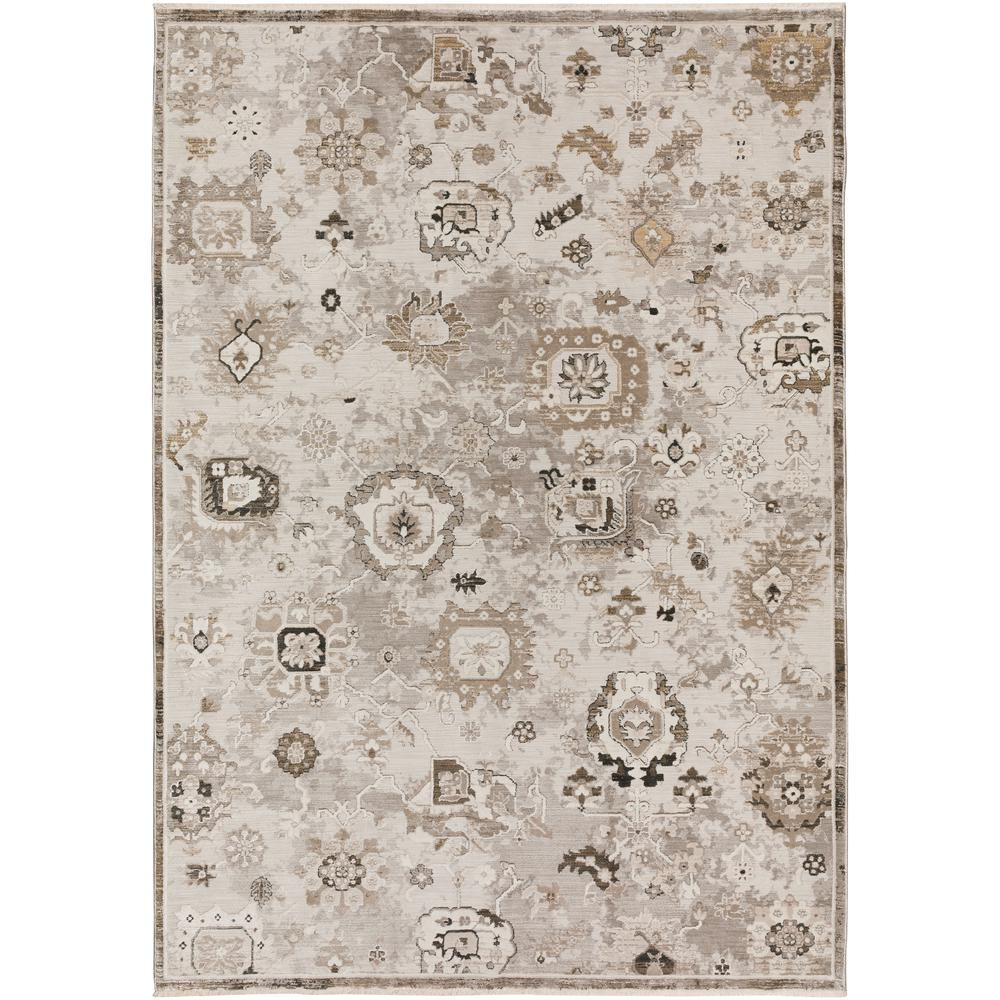 Nelson ANE35 Gray 5'3" x 7'8" Rug