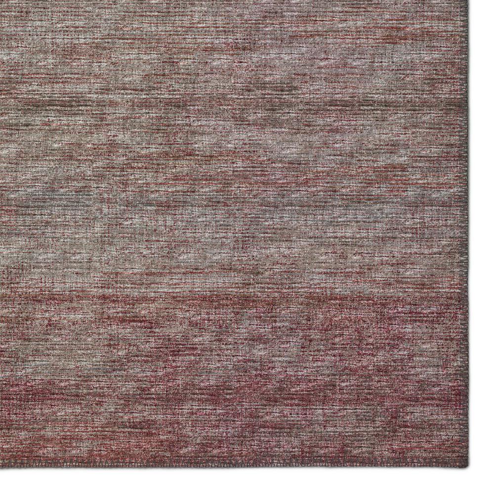 Marston Burgundy Transitional Striped 2'3" x 7'6" Runner Rug Burgundy AMA31