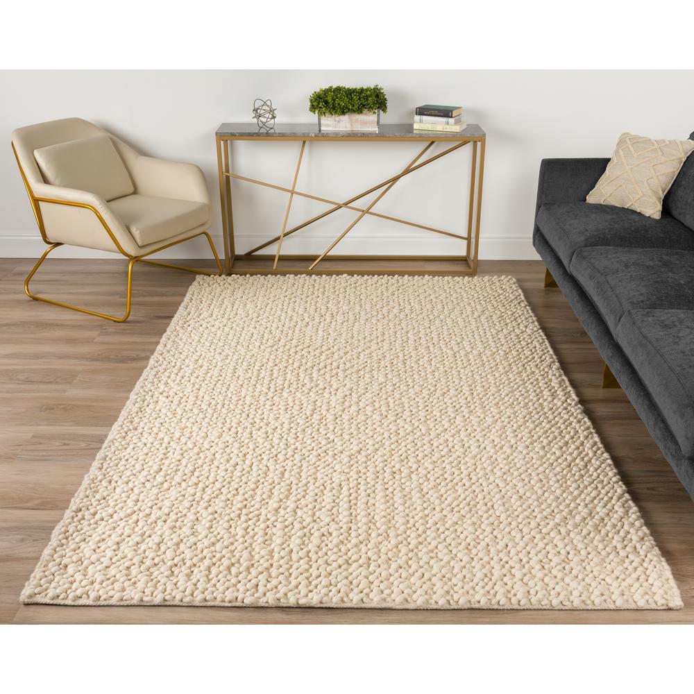 Boulder ABL31IV9X13 Ivory, Area Rug
