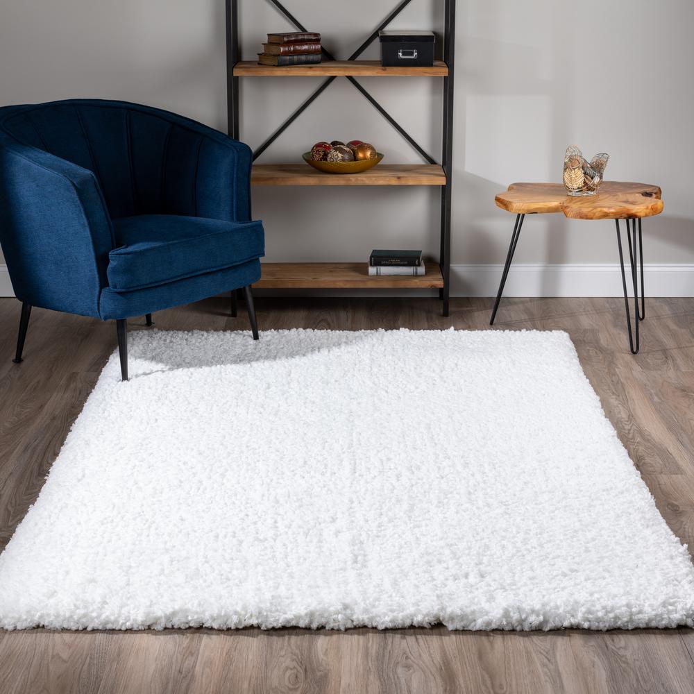 Alpha 31 White 5'X7'6", Area Rug
