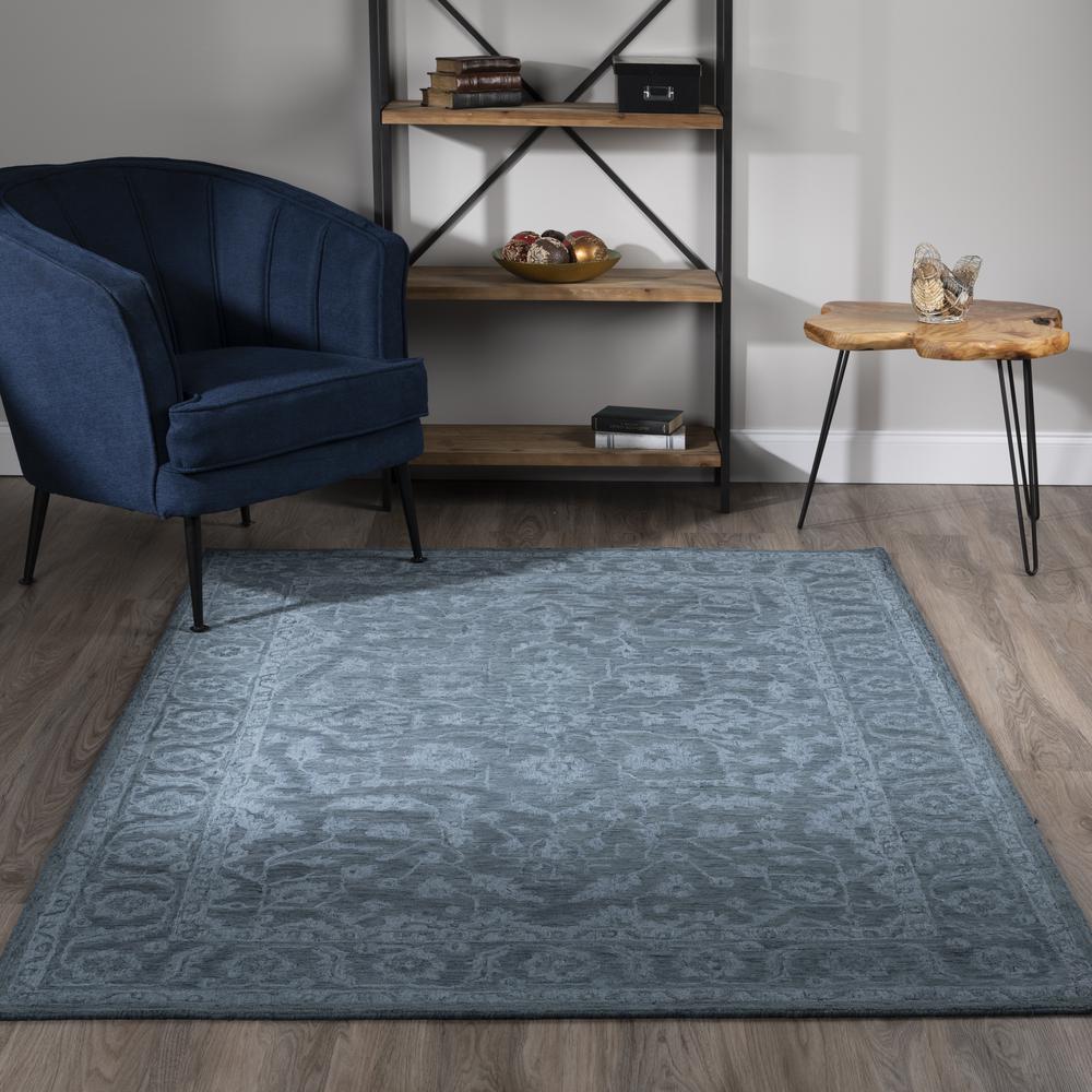 Harlow 33 Blue 5'X7'6", Area Rug