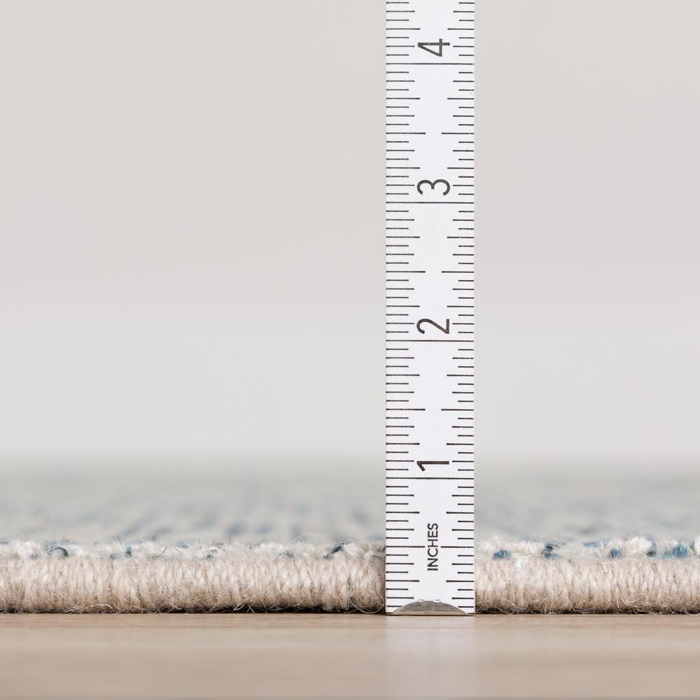 Addison Villager Active Solid Blue 2’3" x 7’6" Runner Rug