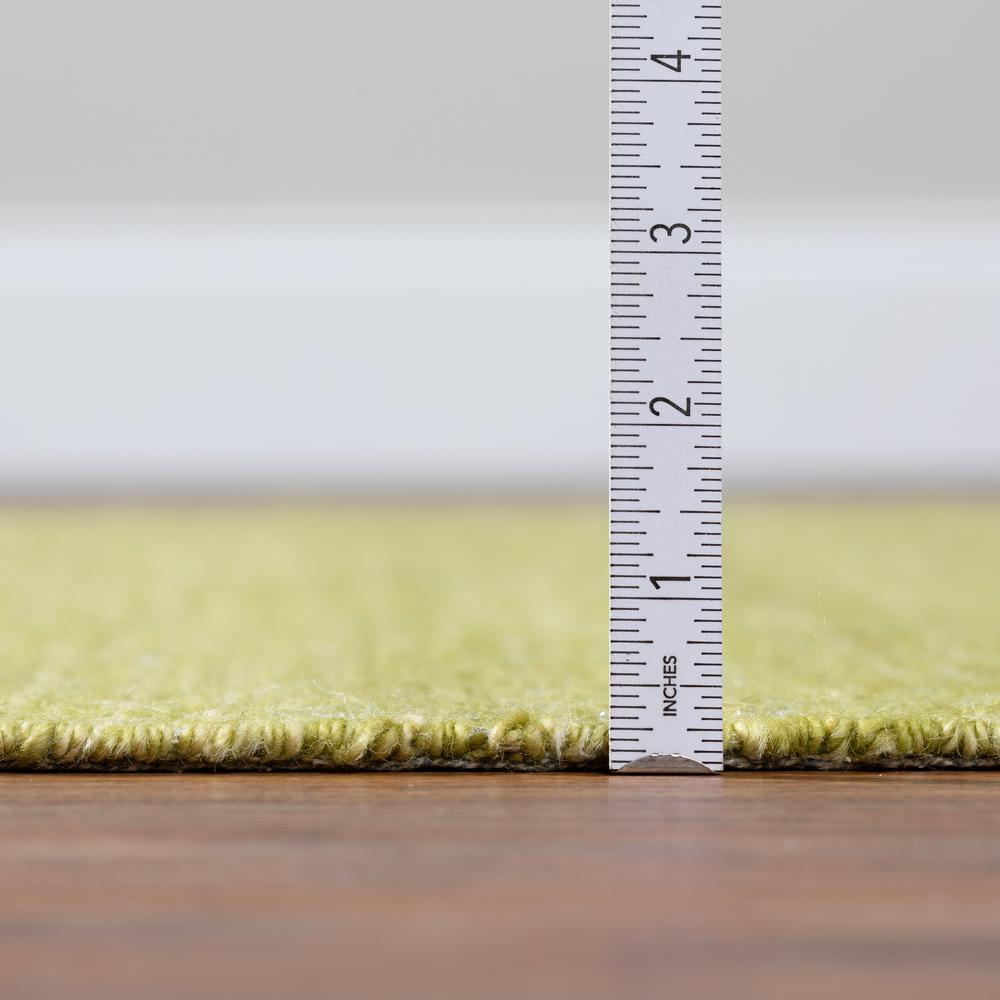 Addison Prism Celery Diamond Flat Weave Wool 2’3" x 7'6" Runner Rug